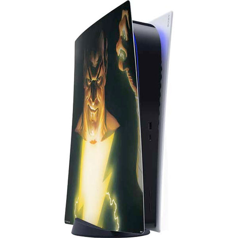 DC Comics Justice Society of America #23 Cover Painting Black Adam Original Art by Alex Ross PS5 Digital Edition Console Skin